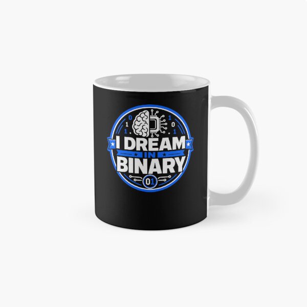 Item preview, I dream in binary designed and sold by FreshPixelArt.