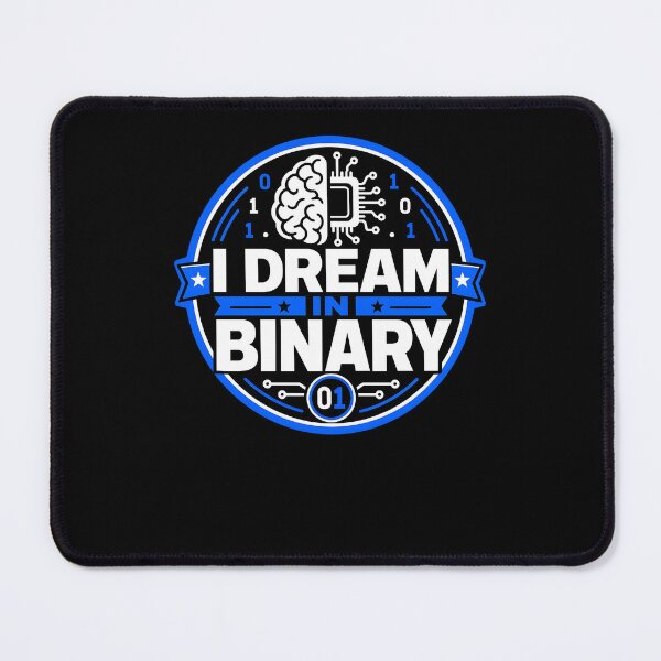 Item preview, I dream in binary designed and sold by FreshPixelArt.