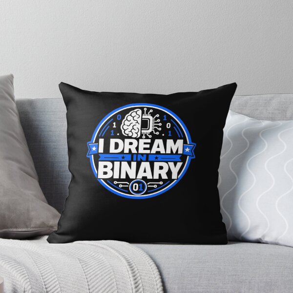 Item preview, I dream in binary designed and sold by FreshPixelArt.