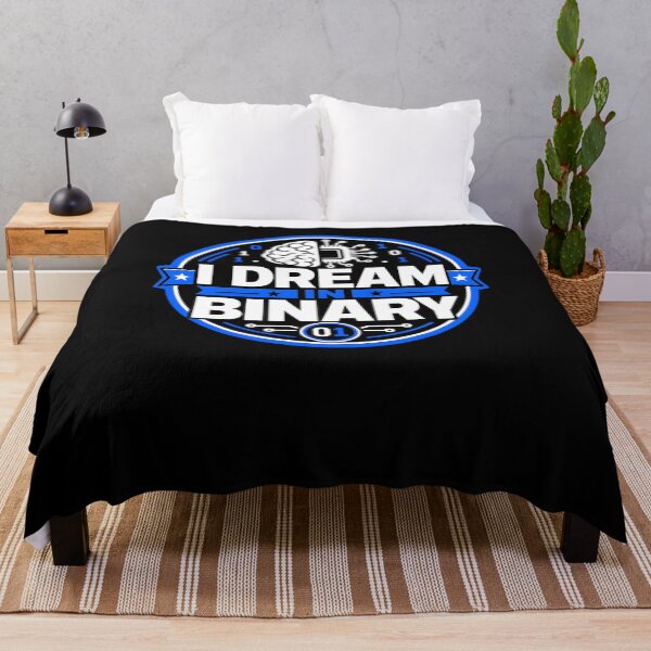 Item preview, I dream in binary designed and sold by FreshPixelArt.
