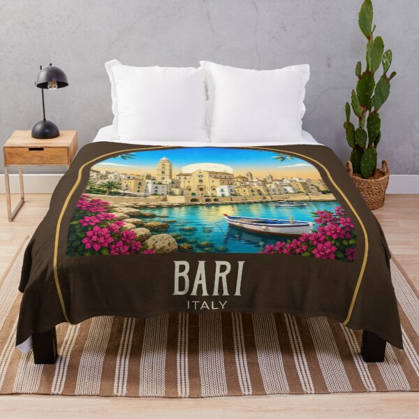 Item preview, Bari Vintage Travel Illustration designed and sold by HomeLivingCo.