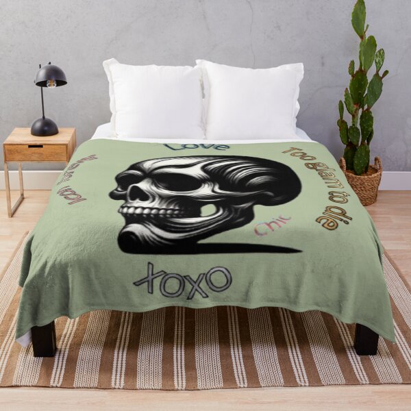 Item preview, Iconic Glam Skull designed and sold by Catfcreations.