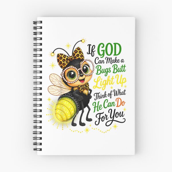 Item preview, If God Can Make A Bugs Butt Light Up Firefly Christian Quote designed and sold by PhocoNibict.