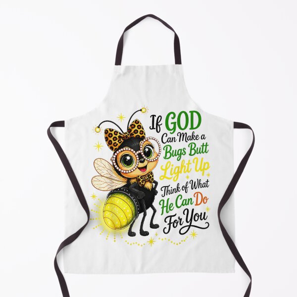 Item preview, If God Can Make A Bugs Butt Light Up Firefly Christian Quote designed and sold by PhocoNibict.