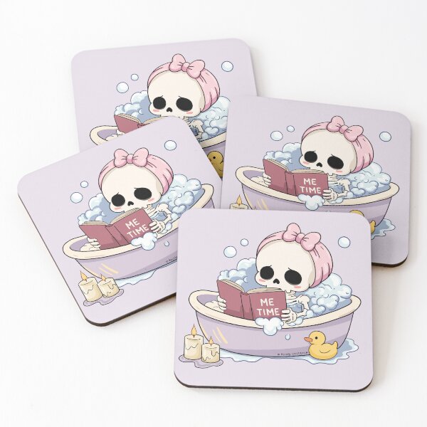 Item preview, Cute Skeleton Me Time Bubble Bath designed and sold by Moody Critters.