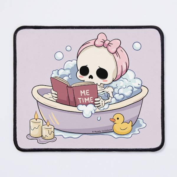 Item preview, Cute Skeleton Me Time Bubble Bath designed and sold by Moody Critters.