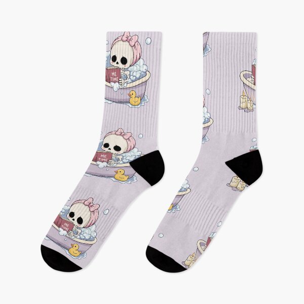 Item preview, Cute Skeleton Me Time Bubble Bath designed and sold by Moody Critters.