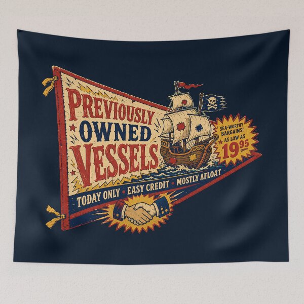 Item preview, Previously Owned Vessels Sales Pennant designed and sold by agearb.