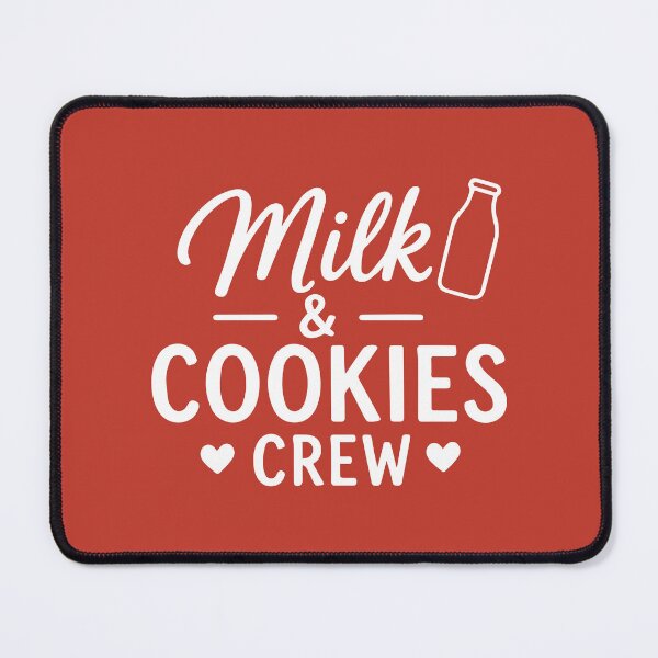 Item preview, Milk & Cookies Crew – Festive Holiday Art designed and sold by Tklezardesigns.