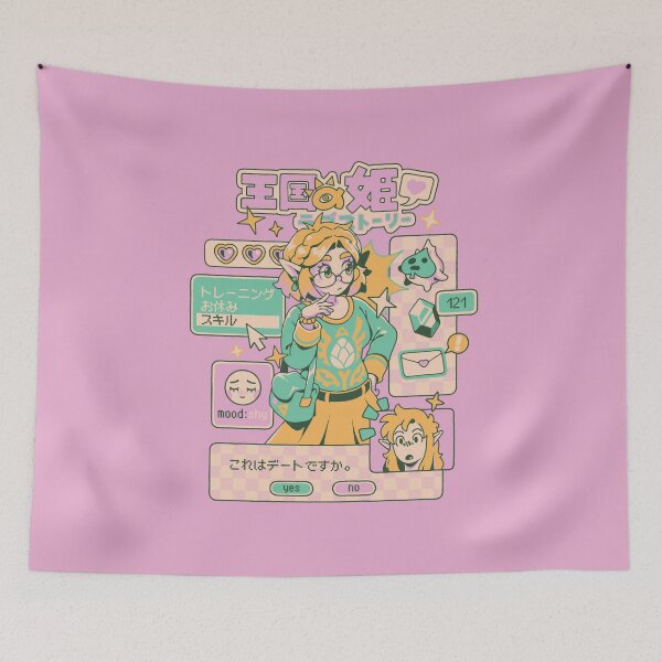 Item preview, Princess Love Story designed and sold by Ilustrata®.