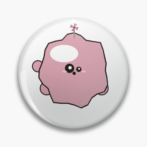 Item preview, Blorpiks No.14 — Pip | Surprised Pink Pinwheel Blob Sticker designed and sold by VanSum.