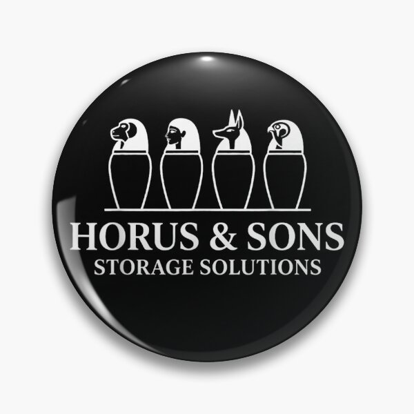 Item preview, Horus And Sons Storage Solutions Ancient Egypt Canopic Jars Mythology Humor designed and sold by PhocoNibict.