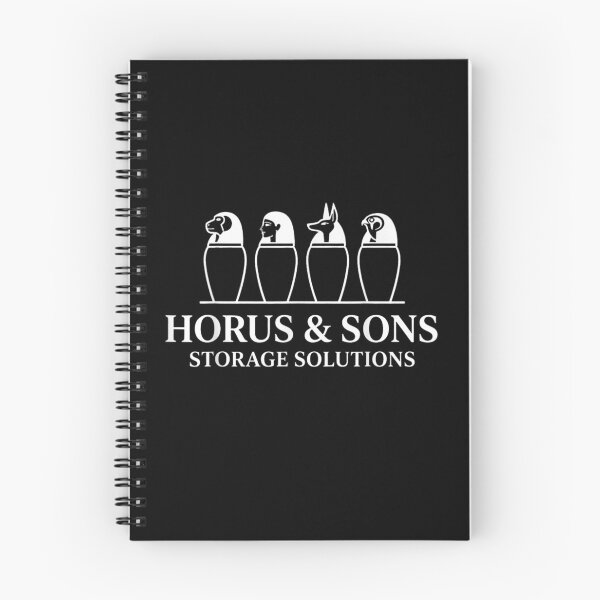 Item preview, Horus And Sons Storage Solutions Ancient Egypt Canopic Jars Mythology Humor designed and sold by PhocoNibict.