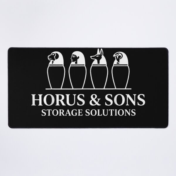 Item preview, Horus And Sons Storage Solutions Ancient Egypt Canopic Jars Mythology Humor designed and sold by PhocoNibict.