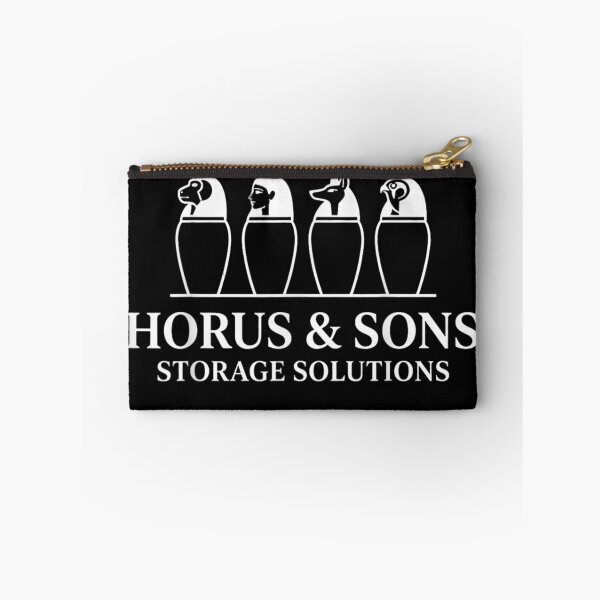 Item preview, Horus And Sons Storage Solutions Ancient Egypt Canopic Jars Mythology Humor designed and sold by PhocoNibict.