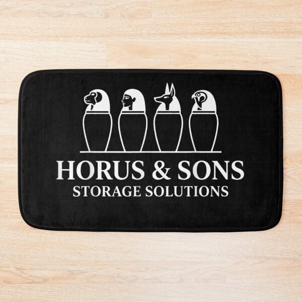 Item preview, Horus And Sons Storage Solutions Ancient Egypt Canopic Jars Mythology Humor designed and sold by PhocoNibict.