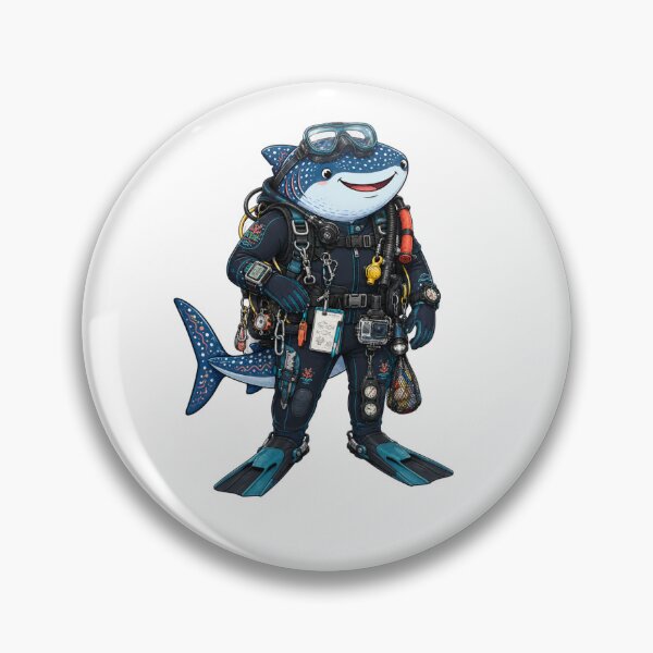 Item preview, Scuba Diving Whale Shark Exploring The Ocean designed and sold by Sol-9524.
