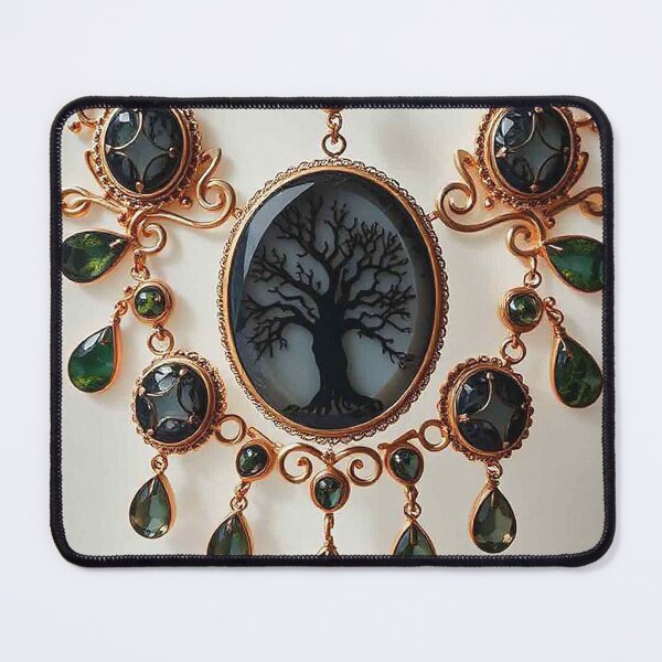 Item preview, Elegant Copper Tree of Life Necklace Design designed and sold by MFMart.