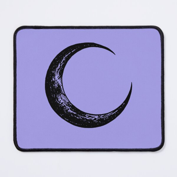 Item preview, Vintage Crescent Moon | Celestial Black and White Illustration designed and sold by Marianarcezar.