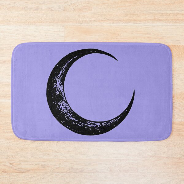 Item preview, Vintage Crescent Moon | Celestial Black and White Illustration  designed and sold by Marianarcezar.