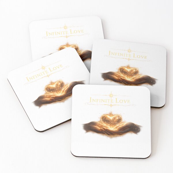 Item preview, Infinite Love | Golden Heart in Hands Celestial Spiritual T-Shirt designed and sold by CalmMandala.