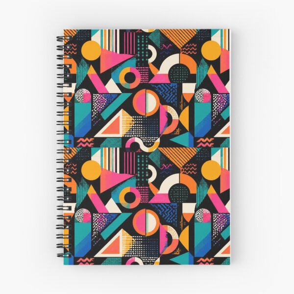 Item preview, Retro Memphis Geometric Pattern | Bold 80s Abstract Seamless Design designed and sold by My Gluten Free Life UK.