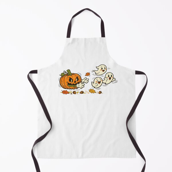 Item preview, Pumpkin Chasing Ghosts Vintage Halloween designed and sold by SOUFIANE1991.