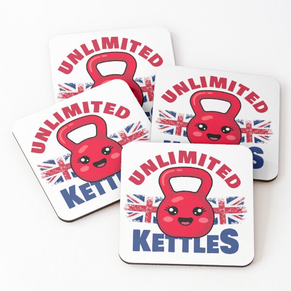 Item preview, Unlimited Kettles British Flag Kettlebell Fitness Workout designed and sold by chaaval.