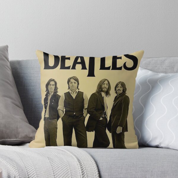 Item preview, The Beatles Vintage Sepia Portrait Poster designed and sold by giantbowsy.
