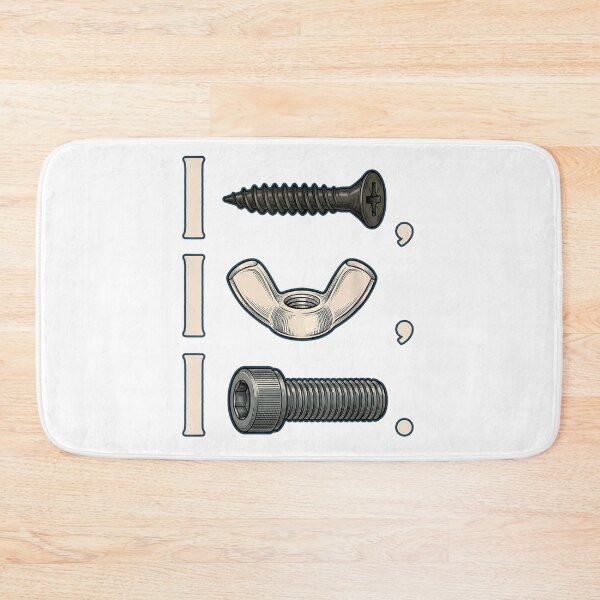 Item preview, Funny Hardware Mechanic Pun I Screw I Nut I Bolt DIY Handyman designed and sold by PhocoNibict.
