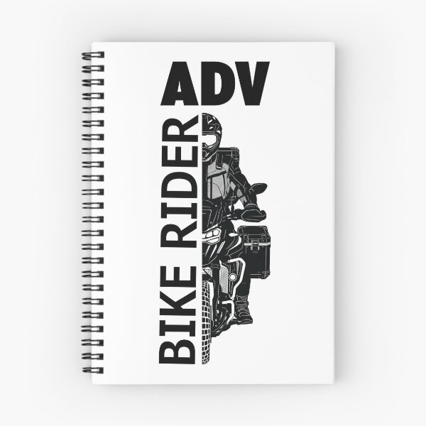 Item preview, ADV Bike Rider Logo - Right Half Front On designed and sold by Wild Studio Designs.