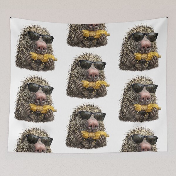 Item preview, Cool Brazilian Porcupine designed and sold by VelvetRoom.