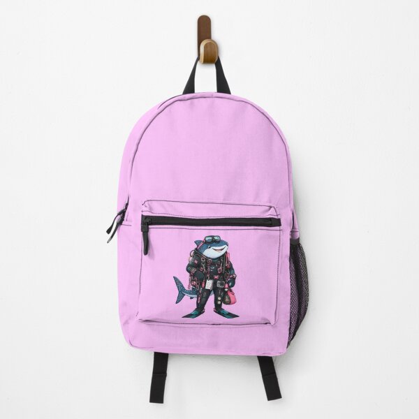 Item preview, Cute Pink Scuba Diver Whale Shark Art designed and sold by Sol MarineLife Shop.