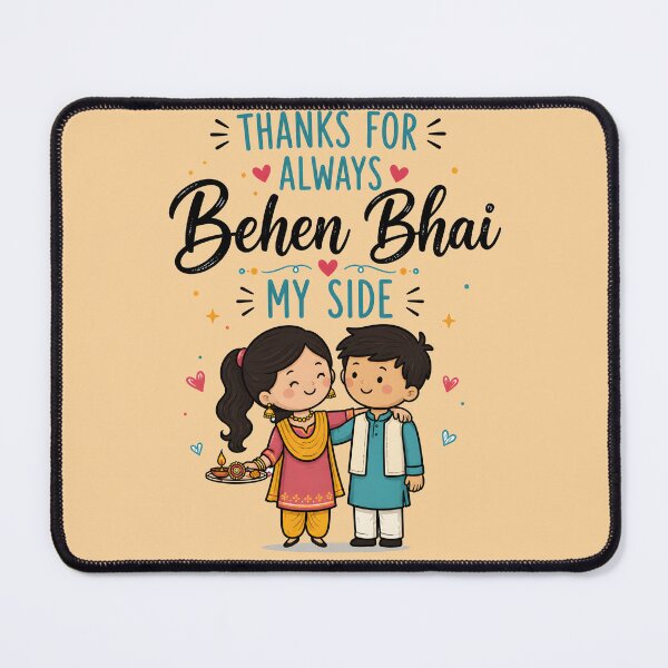 Item preview, Thanks For Always Behen Bhai My Side designed and sold by boutkhilnl.