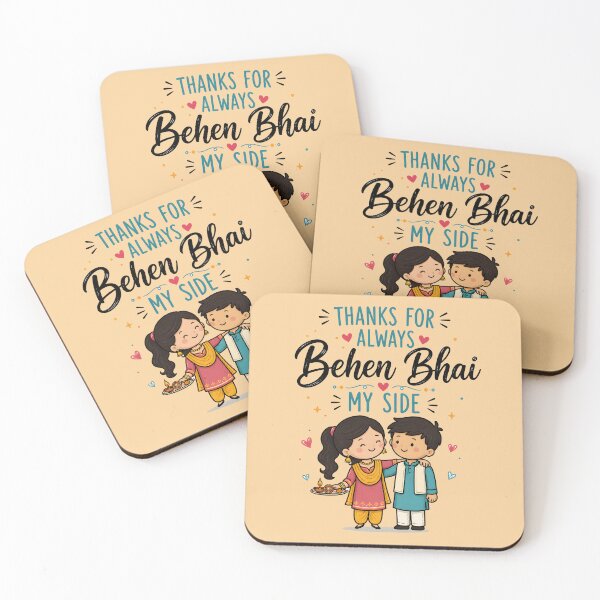 Item preview, Thanks For Always Behen Bhai My Side designed and sold by boutkhilnl.