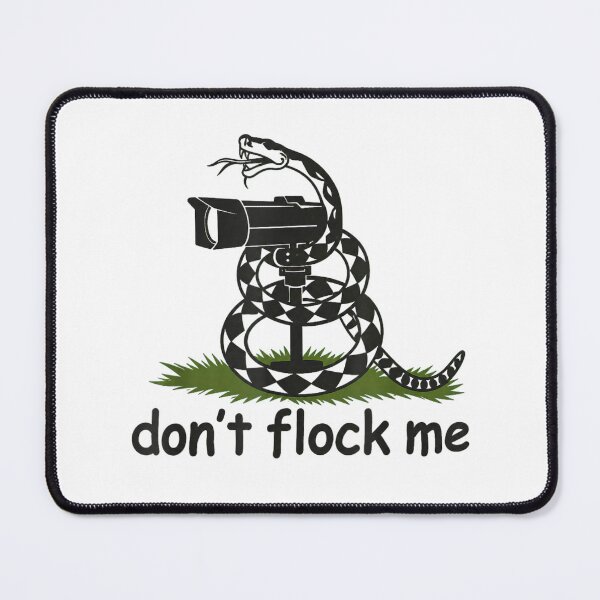 Item preview, Dont Flock Me Snake Anti Surveillance Camera Privacy Rights Patriotic Parody designed and sold by NgumohaLanke.