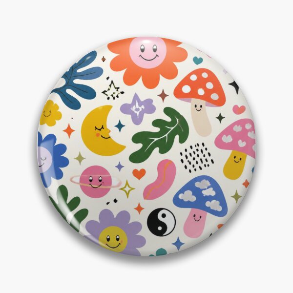 Item preview, Cute Kawaii Mushroom Pattern | Nature Aesthetic designed and sold by My Gluten Free Life UK.