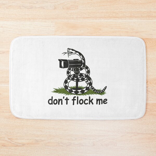 Item preview, Dont Flock Me Snake Anti Surveillance Camera Privacy Rights Patriotic Parody designed and sold by NgumohaLanke.