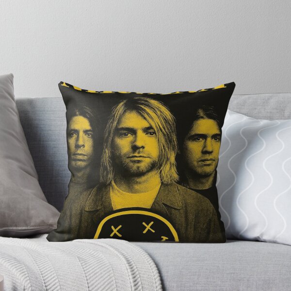 Item preview, Nirvana Vintage Yellow Portrait Poster designed and sold by giantbowsy.