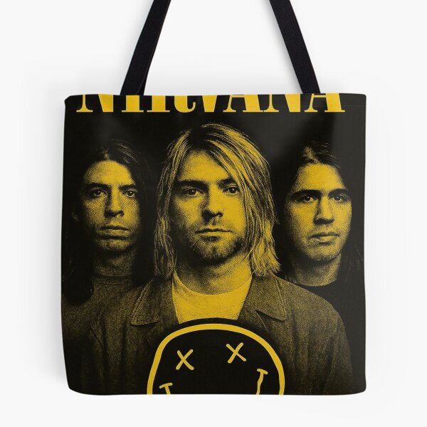 Item preview, Nirvana Vintage Yellow Portrait Poster designed and sold by giantbowsy.