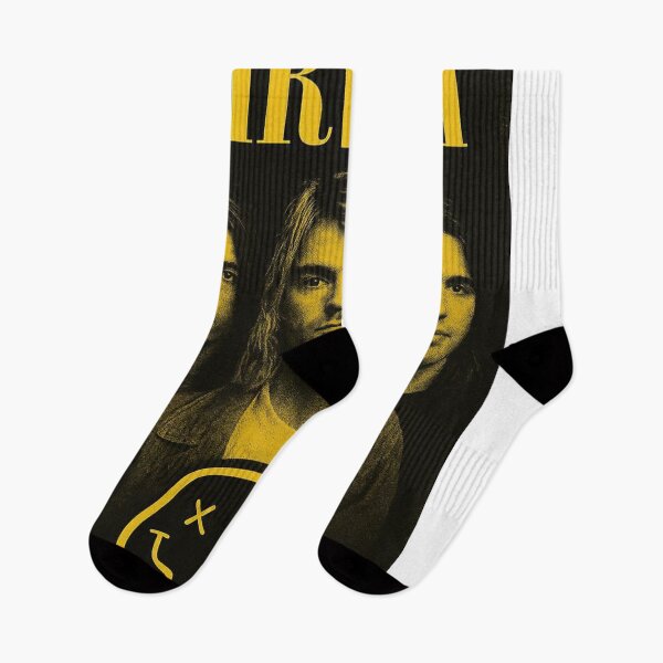 Item preview, Nirvana Vintage Yellow Portrait Poster designed and sold by giantbowsy.