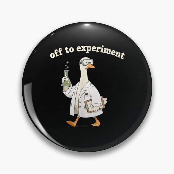 Item preview, Off To Experiment Cute Duck Scientist Chemistry Lab Coat STEM Funny Art designed and sold by NgumohaLanke.