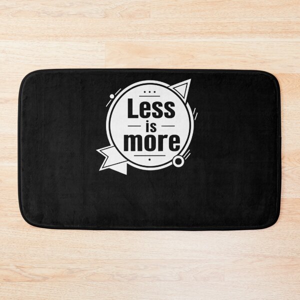 Item preview, Less is more Design designed and sold by FreshPixelArt.