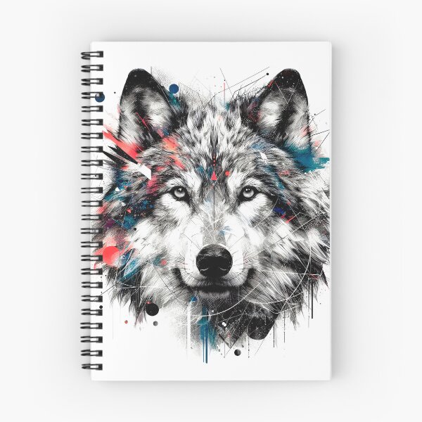 Item preview, Wildlife Wolf Face Stylized Majestic Ornate Aesthetic Art  designed and sold by DEC02.