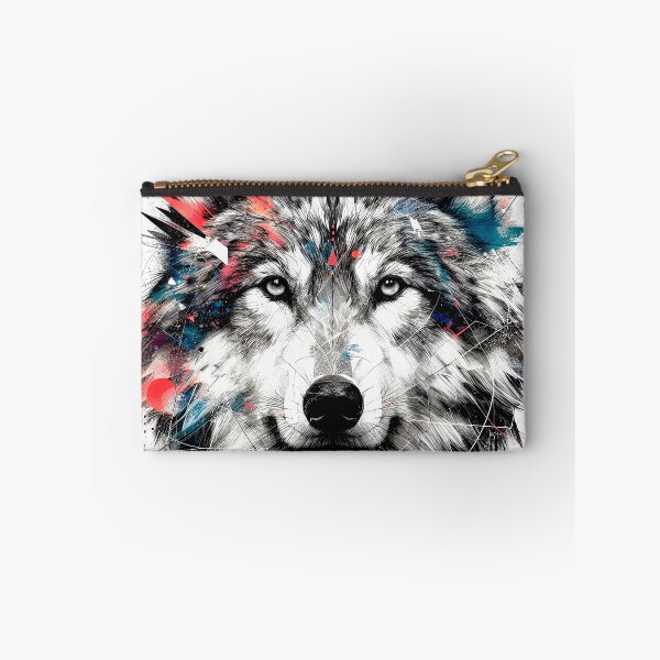 Item preview, Wildlife Wolf Face Stylized Majestic Ornate Aesthetic Art  designed and sold by DEC02.