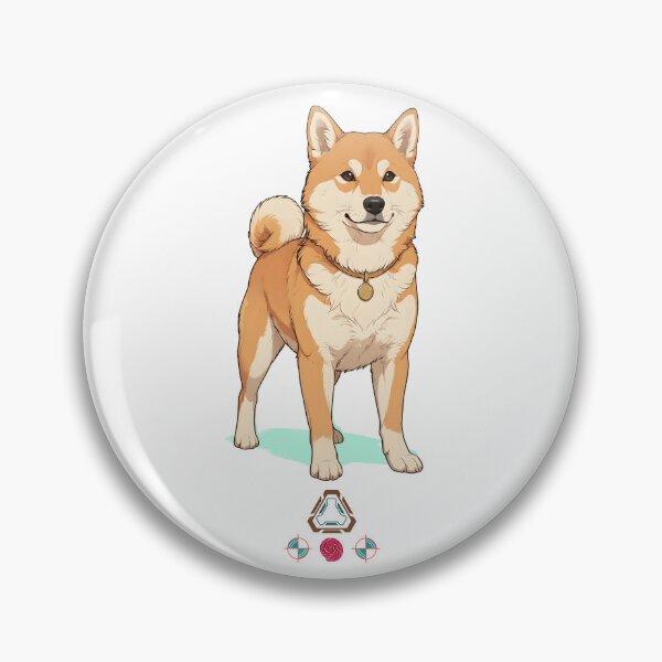 Item preview, Noble Shiba Inu Dog Illustration designed and sold by Whimsy Trail Co.