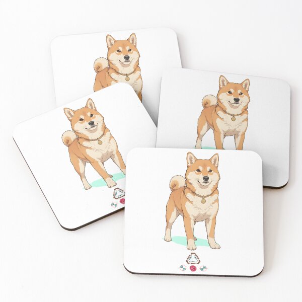 Item preview, Noble Shiba Inu Dog Illustration designed and sold by Whimsy Trail Co.