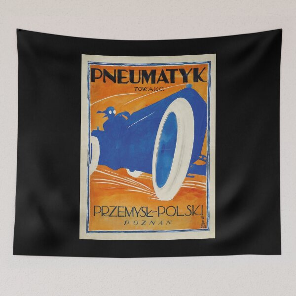 Item preview, Pneumatyk Tyres Poster, Jerzy Gelbard, 1923 designed and sold by Matthew Kinnersly.