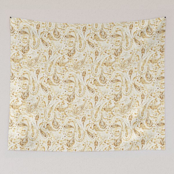 Item preview, Paisley ornament in light brown designed and sold by bokasin.