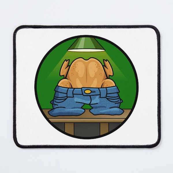 Item preview, Denim Chicken on Bar designed and sold by fpleasants.